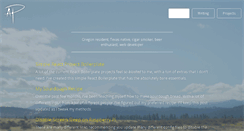 Desktop Screenshot of aaronpresley.com
